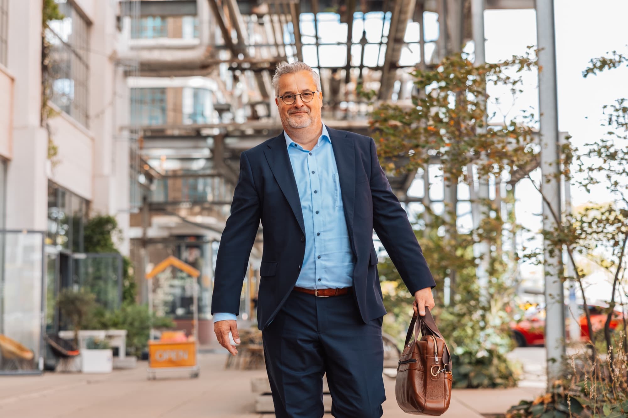 Marcel Spijkers lopend